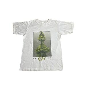 Vintage 90s‎ Grinch t shirt Dr Seuss Wear Size Medium Anvil Tag